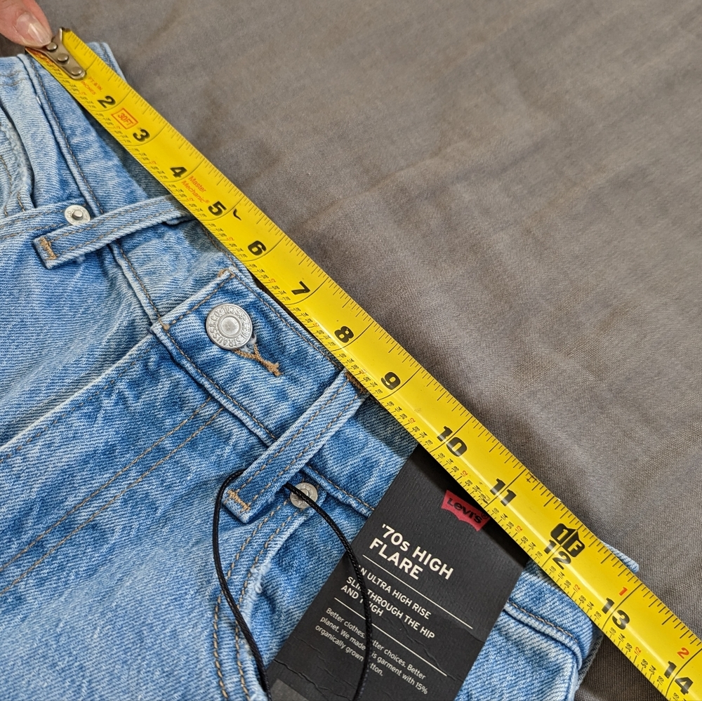 Levi's 70s High Rise Flare Jeans Marin Babe - Picture 4 of 10